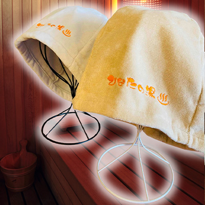 ロゴ入りオリジナルサウナハット